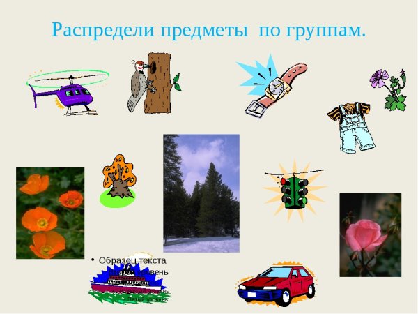 Природа и рукотворный мир