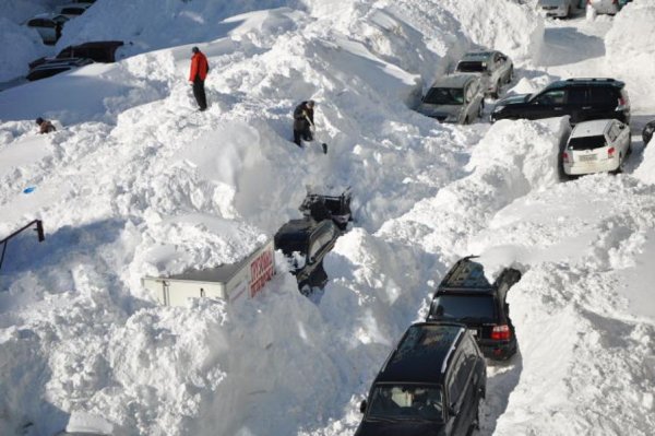 Метель на Сахалине