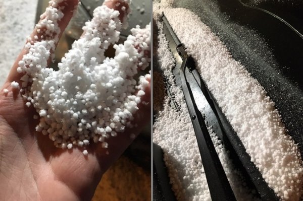 Снежная крупа Ледяная крупа град