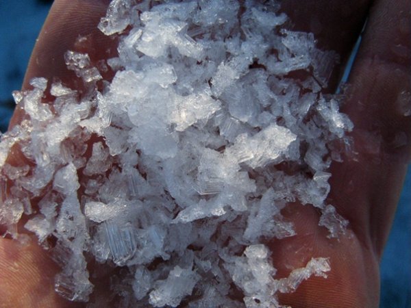 Снежно Ледяная крупа