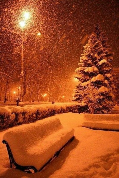 Зимний вечер