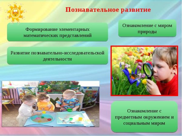 Познавательное развитие дошкольников