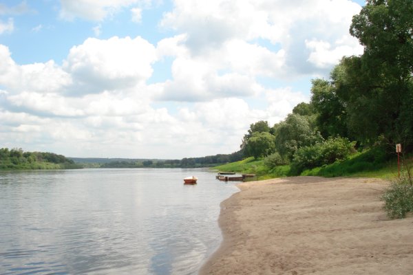 Таруса Ока пляж