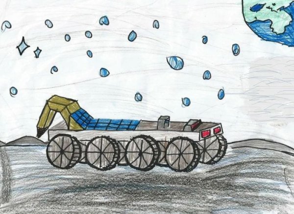 Луноход рисунок