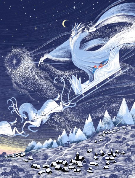 Снежная Королева иллюстрации Алексей Черепанов.