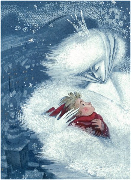 Художник Ника Гольц Снежная Королева