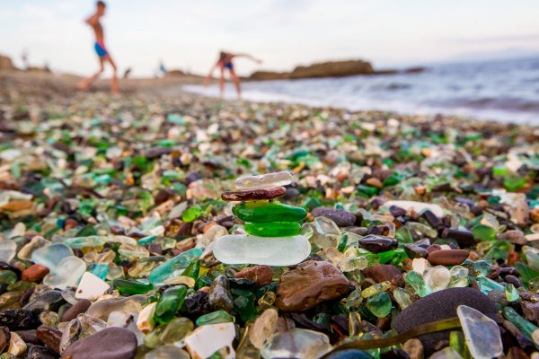 Пляж стекляшка Владивосток