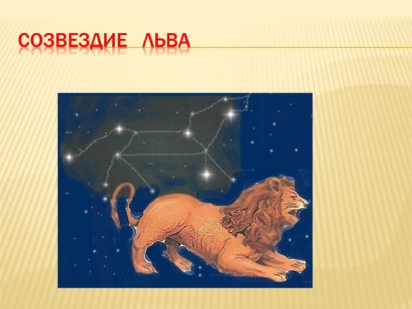 Как выглядит Созвездие Льва