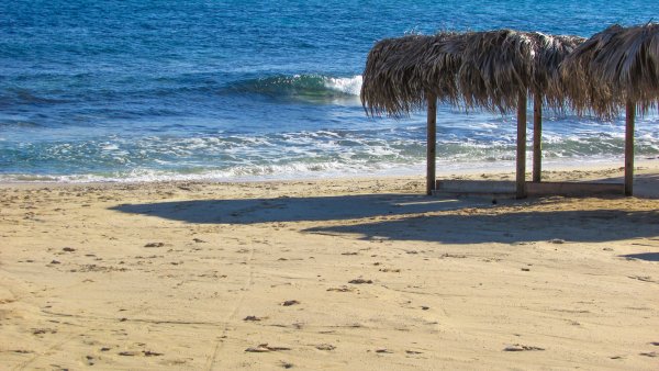 Ветер на пляже