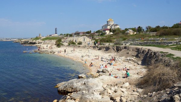 Херсонес Таврический пляж