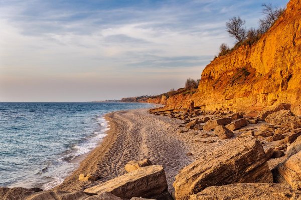 Поселок Любимовка Севастополь море