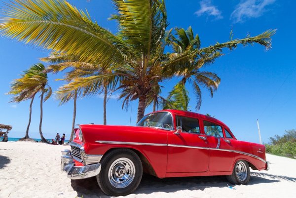 Куба Варадеро машины