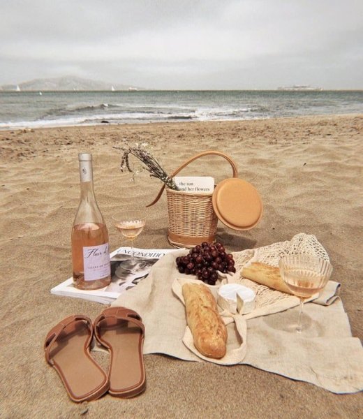 Эстетика Beach пикник