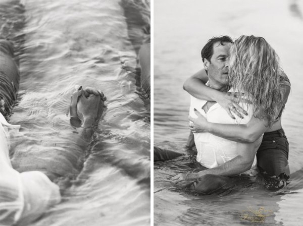 Объятия в воде