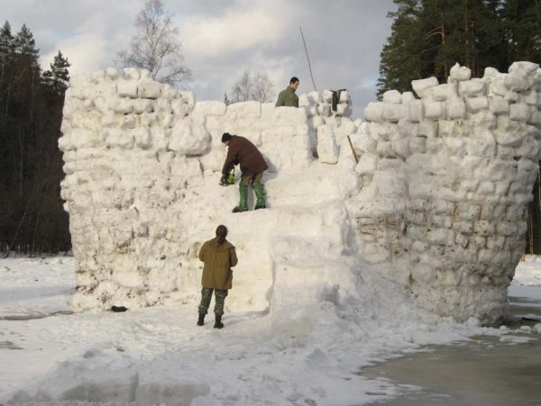 Снежная крепость СССР