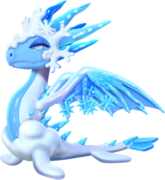 Легенды Дракономании дракон Снежная Королева