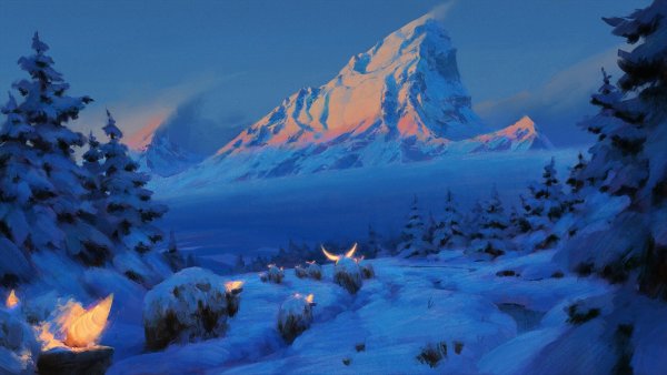 Винтер Сноу арт