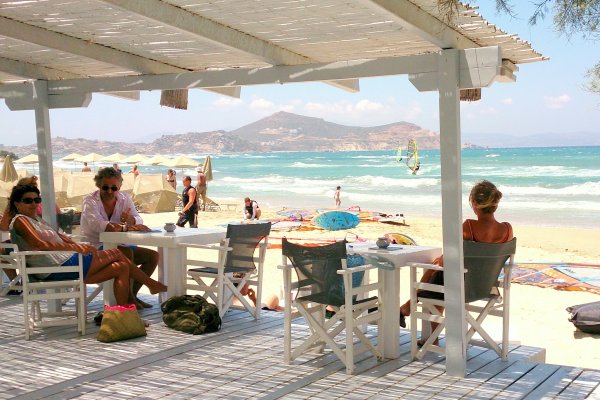 Кафе на пляже Турции