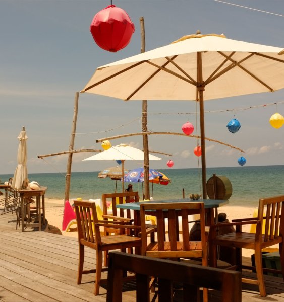 Кафе бар на пляже