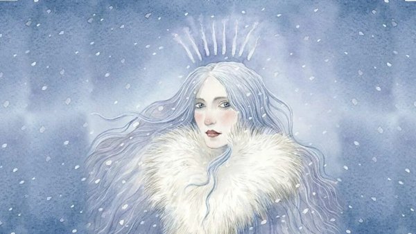 Рисование снежной королевы