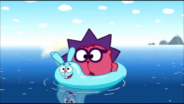 Смешарики Азбука безопасности на воде