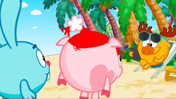 Лосяш и Нюша любовь