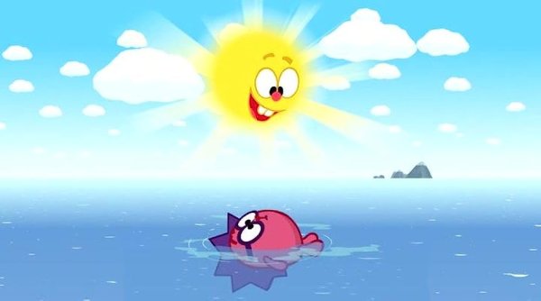 Смешарики Азбука безопасности за бортом