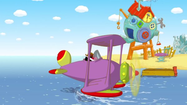 Гидроплан пина Смешарики