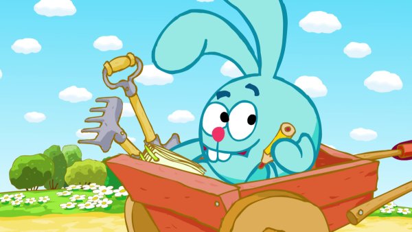 Смешарики Крош и Копатыч