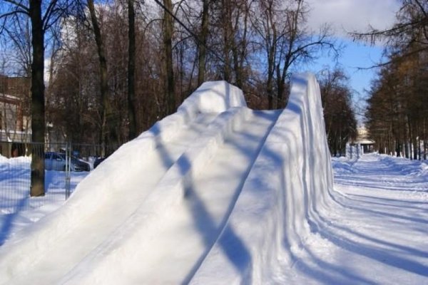 Снежные горки для детей