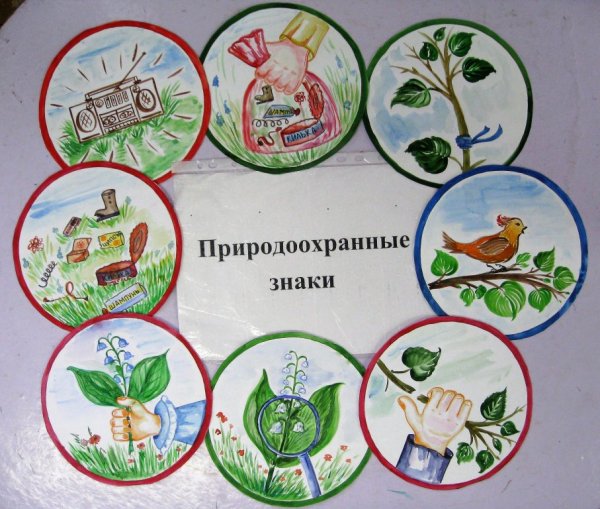 Экологические знаки для детей