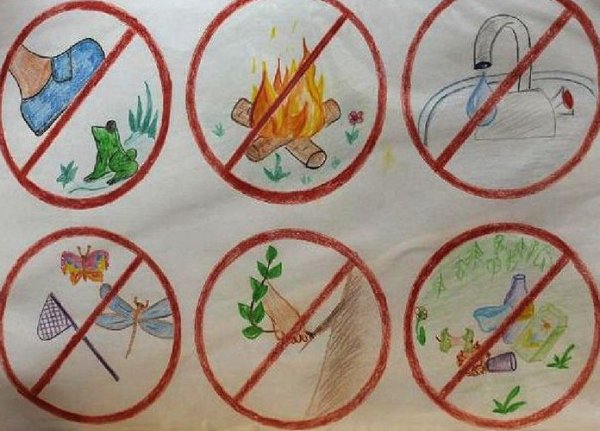 Знаки охраны природы