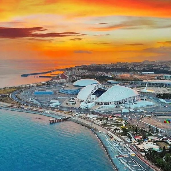 Имеретинская набережная в Адлере