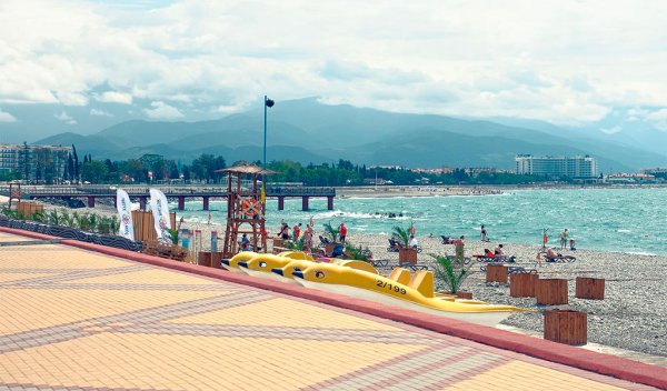 Сочи Адлер пляж