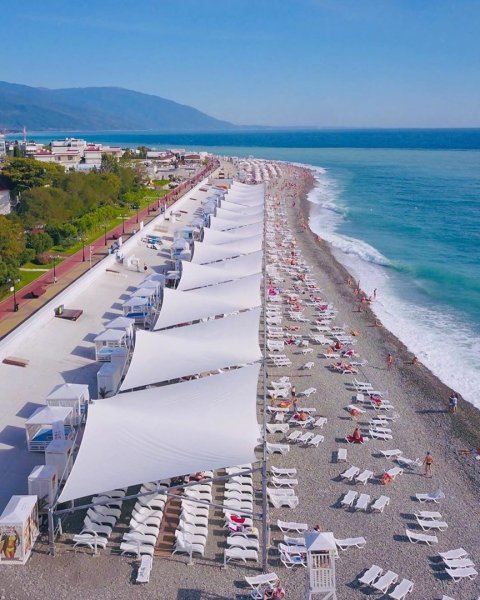 Имеретинский пляж Сочи