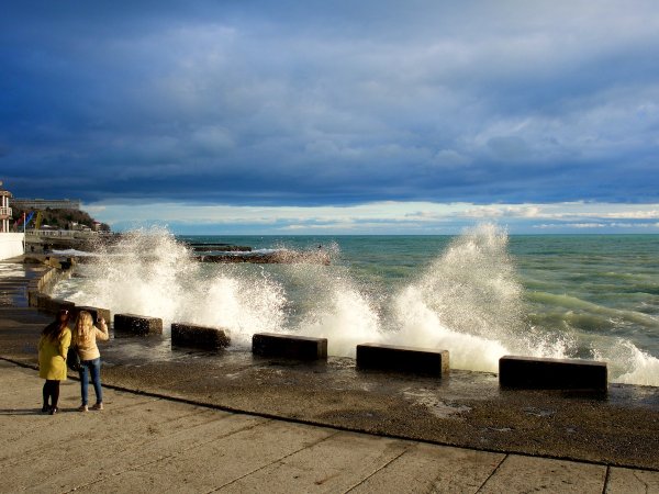 Морская набережная Сочи