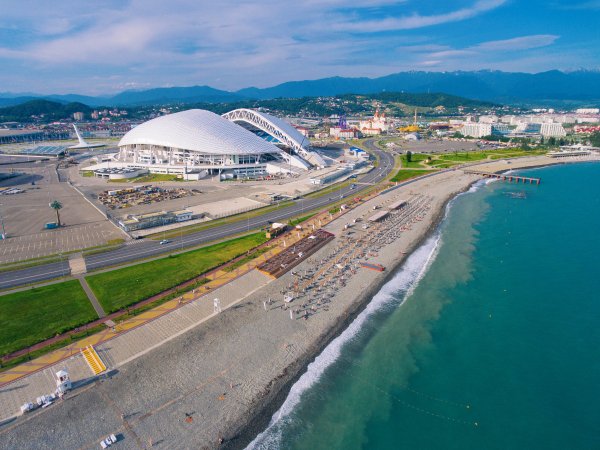 : Олимпийский парк, Имеретинская низменность, Сочи,