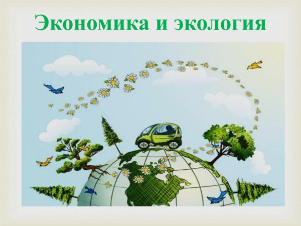 Экономика и экология для детей