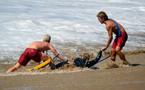 Смешные моменты на пляже