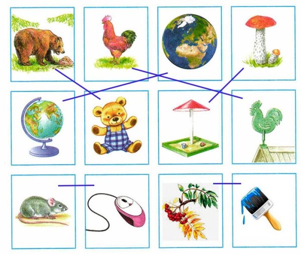 Предметы живой природы и рукотворного мира