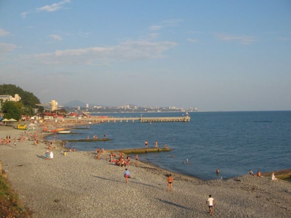 Черное море поселок Дагомыс