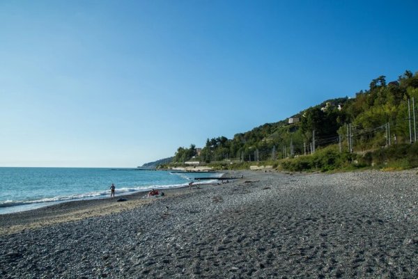 Пляж 73 км Сочи