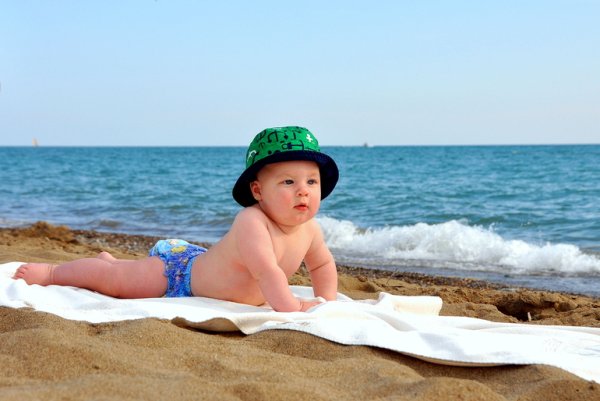 Солнечные ванны для детей