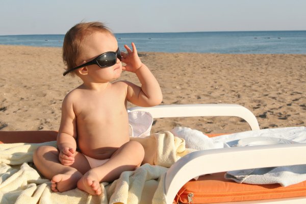 Солнечные ванны для детей