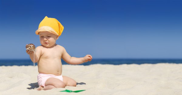 Солнечные ванны для детей