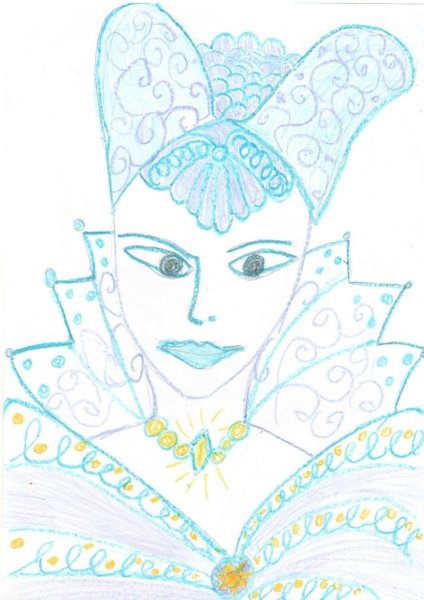 Королева рисунок