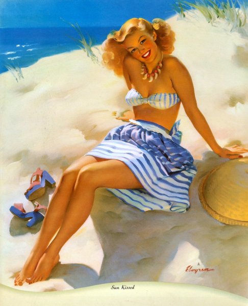 Художник пин ап Барыкин