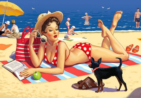 Дуэйн Брайерс толстушка Хильда картины