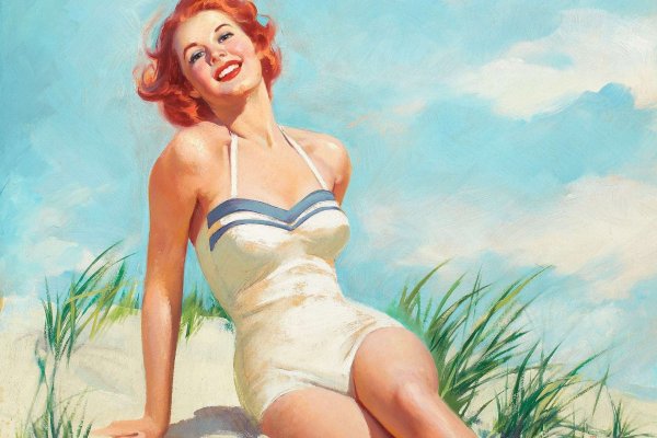 Пин ап мужчина и женщина