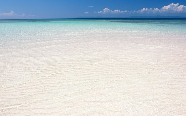 White Sand Beach - Уайт Сэнд Бич - пляж белый песок